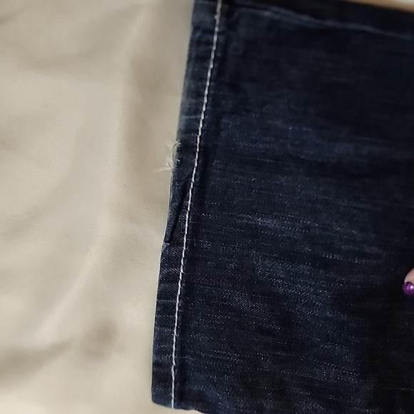 Cruel Jeans Women's Size 9 Long L34 Sasha Boitcut - Picture 5 of 10